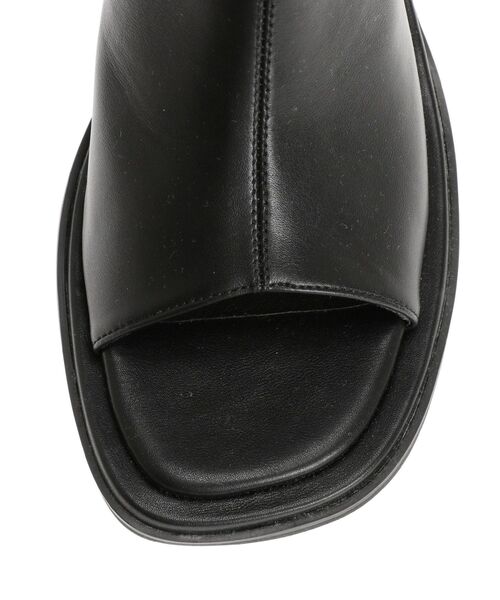 EMODA(エモダ)の「オープントゥーフィットブーツ(ブーツ・レディース・ブラック/アイボリー・LARGE/SMALL/MEDIUM)」の21枚目の写真