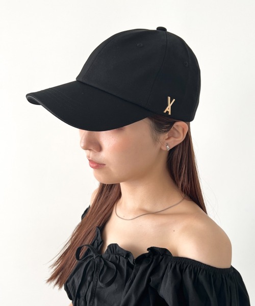 セール】VARZAR(バザール)/Gold stud over fit ball cap
