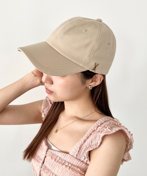 セール】VARZAR(バザール)/Gold stud over fit ball cap