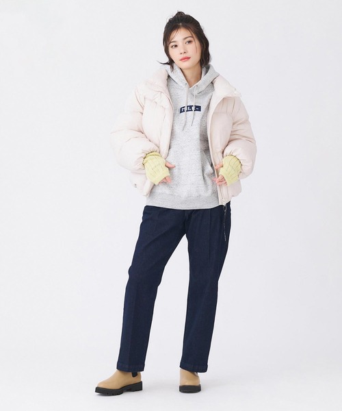 MILKFED.（ミルクフェド）の「LOGO ARM WARMER（アームカバー・レディース・オフホワイト/ライトグリーン/チャコール・ONE SIZE）」の14枚目の写真