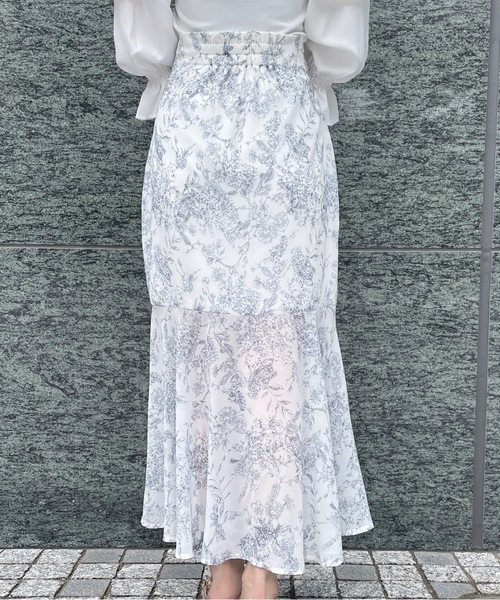 TORTE（トルテ）の「オーガンマーメイドスカート（スカート・レディース・ダークブルー/ブラック/ベージュ・FREE）」の21枚目の写真