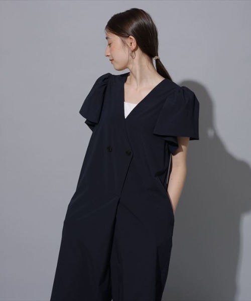 新品　Rirandture　ダブルボタンオールインワン　２（Ｍ）￥19,800→ Rirandture（リランドチュール）の「ダブルボタンオールインワン