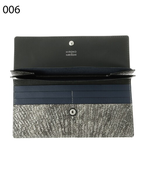 HIROKO HAYASHI(ヒロコハヤシ)の「◆DAMASCO(ダマスコ)長財布スリム(財布・レディース・シルバー/ピンクゴールド・00)」の4枚目の写真