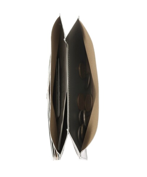 HIROKO HAYASHI(ヒロコハヤシ)の「◆DAMASCO(ダマスコ)長財布スリム(財布・レディース・シルバー/ピンクゴールド・00)」の5枚目の写真