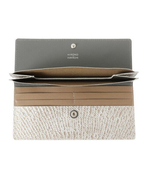 HIROKO HAYASHI(ヒロコハヤシ)の「◆DAMASCO(ダマスコ)長財布スリム(財布・レディース・シルバー/ピンクゴールド・00)」の8枚目の写真