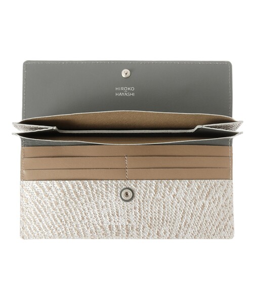 HIROKO HAYASHI(ヒロコハヤシ)の「◆DAMASCO(ダマスコ)長財布スリム(財布・レディース・シルバー/ピンクゴールド・00)」の17枚目の写真
