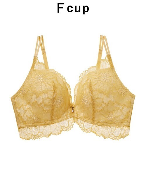特盛ブラ・ノンワイヤー]ラクに盛れる シャルマンノワールブラ(F
