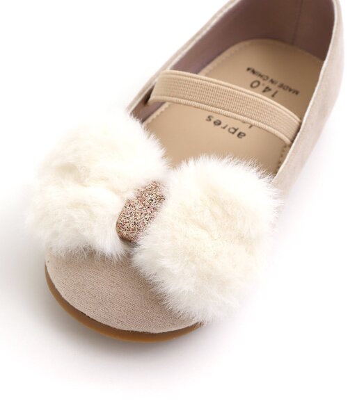 セール】ファーリボンパンプス（パンプス）｜apres les cours