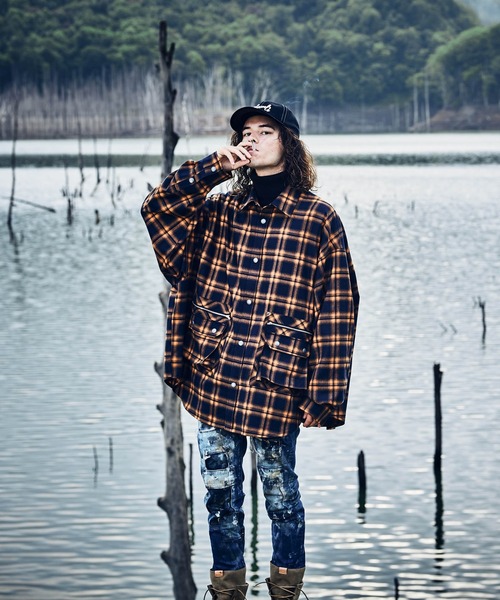 glamb（グラム）の「Dirt Unplugged Denim / ダートアンプラグドデニム（デニムパンツ・メンズ・インディゴブルー・S/M/L）」の19枚目の写真