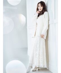 MERCURYDUO | スパンコールチュールスカート(スカート)