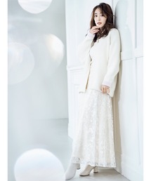 MERCURYDUO | スパンコールチュールスカート(スカート)