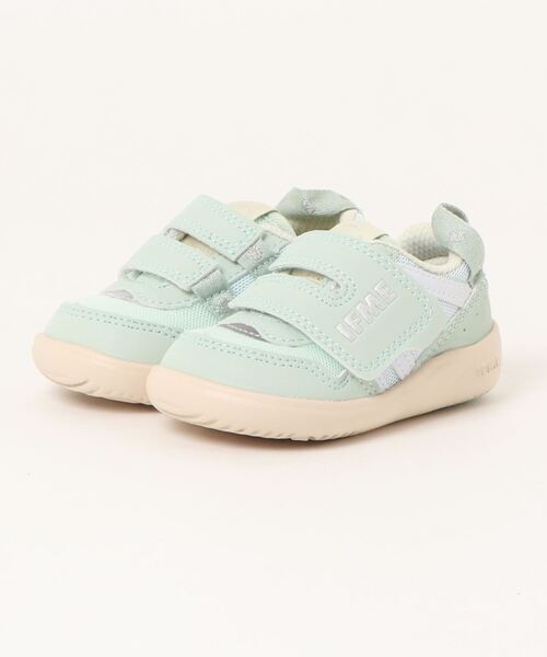 IFME(イフミー)の「《IFME》IFME BABY ワンベルト 20-3804(スニーカー・キッズ・ホワイト/グリーン/パープル/ピンク・12.0cm/14.5cm/13.0cm/13.5cm/15.0cm/14.0cm/12.5cm)」の3枚目の写真