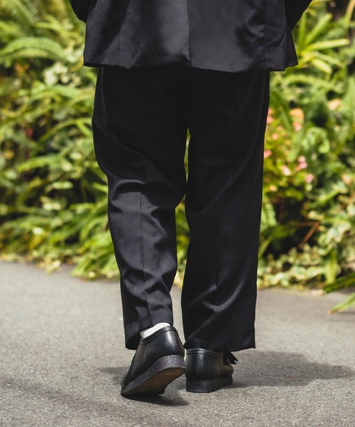 improves（インプローブス）の「【NULL】ポリ スラックス パンツ セットアップ対応（スラックス・メンズ・ブラック/ブラウン/ネイビー/スモークグレー・MEDIUM/LARGE）」の6枚目の写真