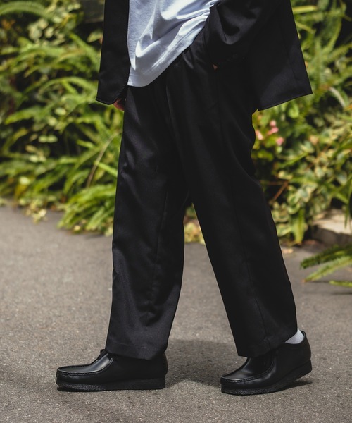 improves（インプローブス）の「【NULL】ポリ スラックス パンツ セットアップ対応（スラックス・メンズ・ブラック/ブラウン/ネイビー/スモークグレー・MEDIUM/LARGE）」の7枚目の写真