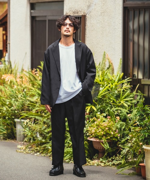 improves（インプローブス）の「【NULL】ポリ スラックス パンツ セットアップ対応（スラックス・メンズ・ブラック/ブラウン/ネイビー/スモークグレー・MEDIUM/LARGE）」の8枚目の写真