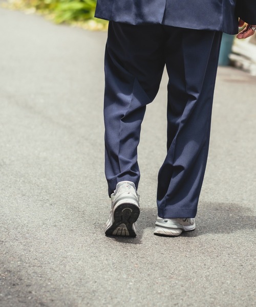 improves（インプローブス）の「【NULL】ポリ スラックス パンツ セットアップ対応（スラックス・メンズ・ブラック/ブラウン/ネイビー/スモークグレー・MEDIUM/LARGE）」の18枚目の写真