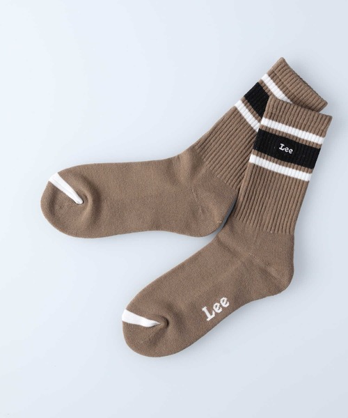 Lee(リー)の「Lee(リー)【2足セット】レギュラーソックス(ソックス/靴下・レディース・ブルー・L/M)」の7枚目の写真