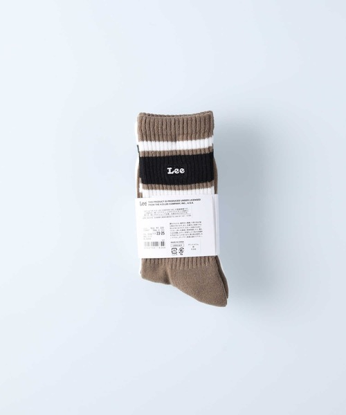 Lee(リー)の「Lee(リー)【2足セット】レギュラーソックス(ソックス/靴下・レディース・ブルー・L/M)」の3枚目の写真