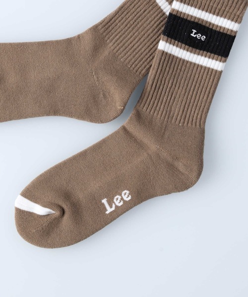 Lee(リー)の「Lee(リー)【2足セット】レギュラーソックス(ソックス/靴下・レディース・ブルー・L/M)」の8枚目の写真