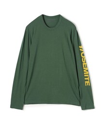 JAMES PERSE | Y/OSEMITE グラフィックプリント ロングスリーブプルオーバー MLJ3351AM(Tシャツ/カットソー)