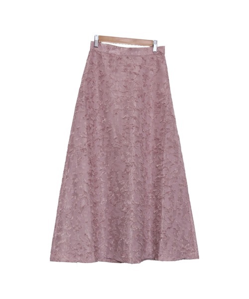 mili an deni（ミリアンデニ）の「フリンジAラインスカート（スカート・レディース・オフホワイト/ピンクベージュ/ブラック・M）」の21枚目の写真