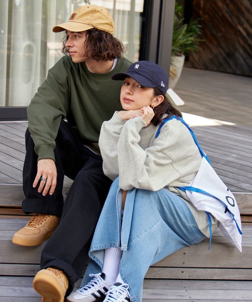 BARK MANHATTAN（バークマンハッタン）の「USAコットン ヘビーウェイト裏起毛 オーバーサイズクルーネックスウェット（スウェット・メンズ・モカ/グレイッシュブルー/カーキ/ブラック/グレー系/アッシュグレー・M/L）」の7枚目の写真