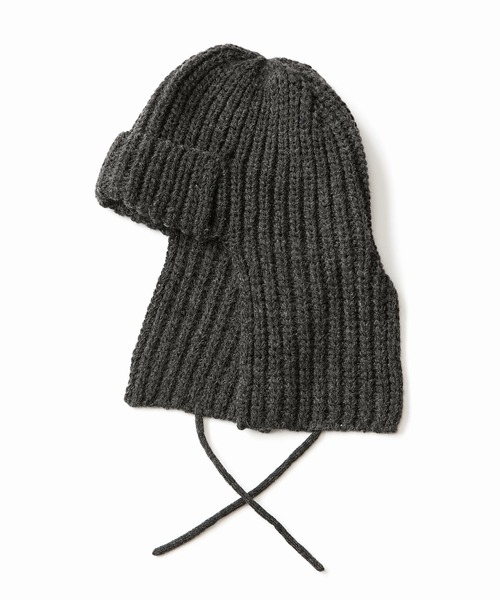 CONTROL FREAK（コントロールフリーク）の「CONTROL FREAK(コントロールフリーク)バラクラバニットキャップ（ニットキャップ/ビーニー・レディース・ブラック/ベージュ/アイボリー/ブラウン/レッド・FREE）」の22枚目の写真