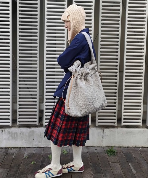 CONTROL FREAK（コントロールフリーク）の「CONTROL FREAK(コントロールフリーク)バラクラバニットキャップ（ニットキャップ/ビーニー・レディース・ブラック/ベージュ/アイボリー/ブラウン/レッド・FREE）」の9枚目の写真