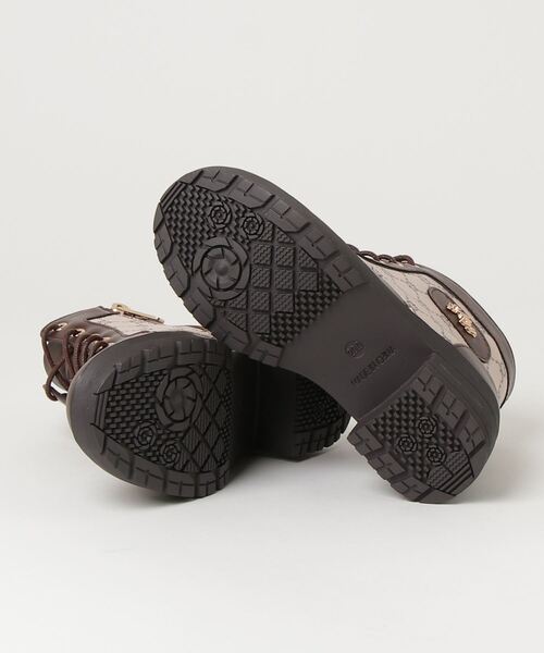 algy（アルジー）の「ALGY アルジー キッズ レースアップヒール ショートブーツ 3453（ブーツ・キッズ・ブラウン系その他/ブラック系その他・21.0cm/22.0cm/23.0cm/24.0cm/20.0cm）」の4枚目の写真