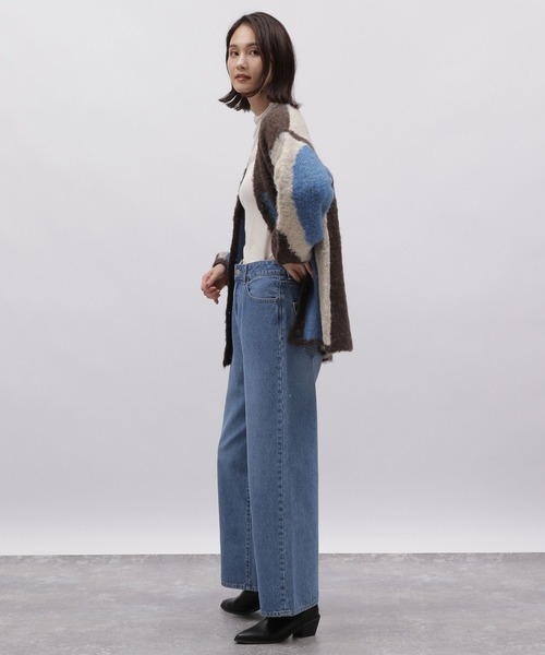 LAKOLE（ラコレ）の「インターシャニットカーディガン / 981606（カーディガン/ボレロ・レディース・イエロー/ブルー・SMALL/MEDIUM）」の13枚目の写真