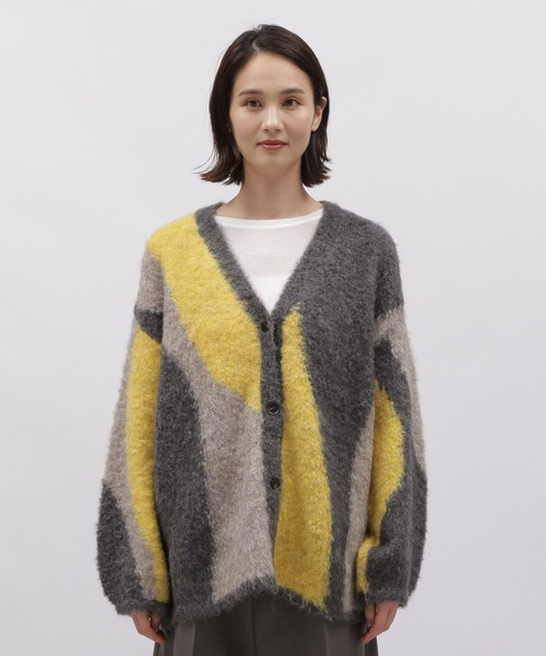 LAKOLE（ラコレ）の「インターシャニットカーディガン / 981606（カーディガン/ボレロ・レディース・イエロー/ブルー・SMALL/MEDIUM）」の18枚目の写真