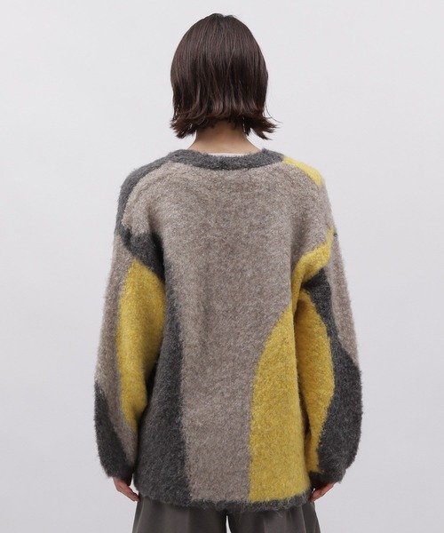 LAKOLE（ラコレ）の「インターシャニットカーディガン / 981606（カーディガン/ボレロ・レディース・イエロー/ブルー・SMALL/MEDIUM）」の20枚目の写真