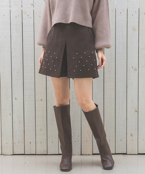 sheller パール付きショートパンツ sheller パール付きショートパンツ sheller パール付きショートパンツ