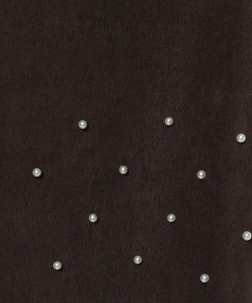 mysty woman（ミスティウーマン）の「パール付きショートパンツ 988047（その他パンツ・レディース・ブラウン/ブラック/ライトベージュ・FREE）」の19枚目の写真