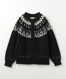 ＜COOHEM＞ NORDIC KNIT CARDIGAN/カーディガン