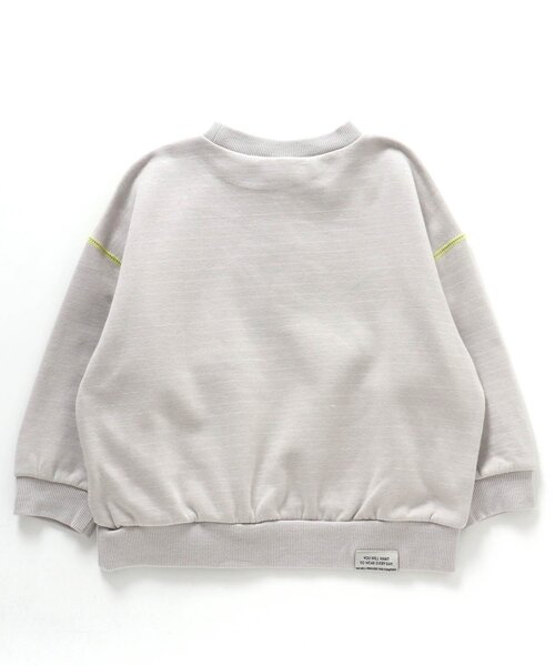 BREEZE（ブリーズ）の「【裏起毛・ユニセックス】あったかスタンダードトレーナー（スウェット・キッズ・ネイビー/レッド/グリーン/ブラウン/ライトグレー・100/140/110/150/120/130/90/80）」の9枚目の写真