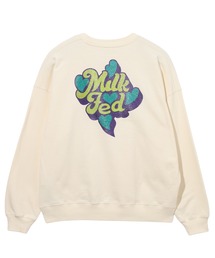 MILKFED. | GLITTER LOGO SWEAT TOP(スウェット)