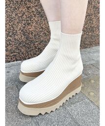 MURUA | リブソックスブーツ(ブーツ)