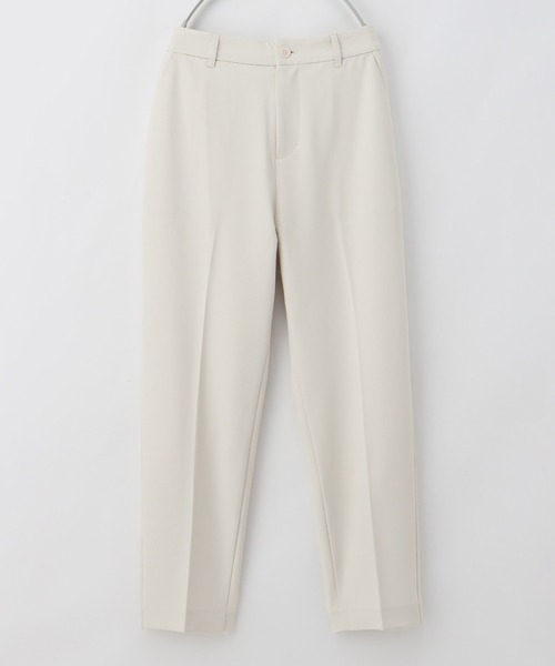 Honeys（ハニーズ）の「ストレッチウォッシャブルセンタープレスパンツ（股下６３ｃｍ）（スラックス・レディース・アイボリー/杢グレー/ベージュ/ブラック/ダークネイビー・M/LL/3L/L/S）」の18枚目の写真