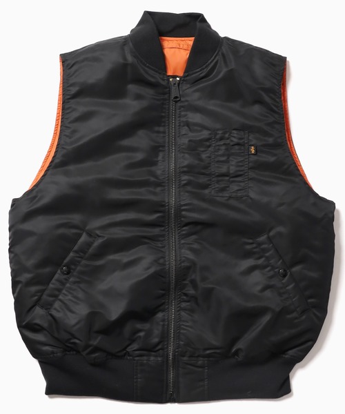 ALPHA INDUSTRIES/アルファインダストリーズ MA-1 DOWN VEST MA-1