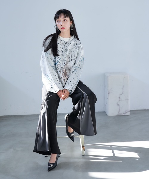 HARE（ハレ）の「センターZIPタックパンツ（その他パンツ）」 - WEAR