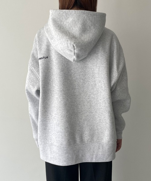 CANAL JEAN（キャナルジーン）の「1975 TOKYO　SLOW起毛パーカー（パーカー・レディース・アッシュ/ネイビー・X-LARGE/LARGE）」の18枚目の写真