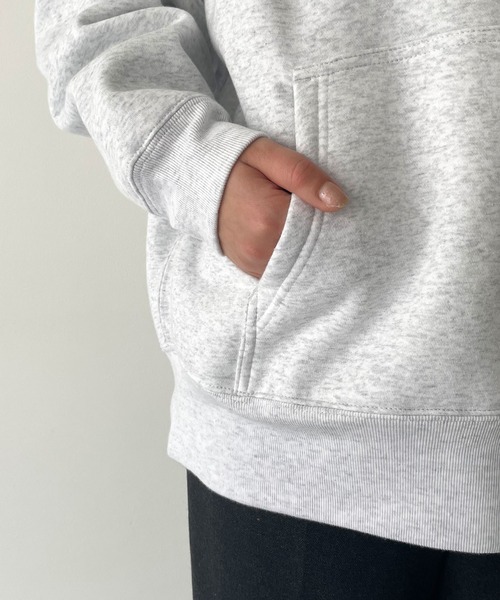 CANAL JEAN（キャナルジーン）の「1975 TOKYO　SLOW起毛パーカー（パーカー・レディース・アッシュ/ネイビー・X-LARGE/LARGE）」の20枚目の写真