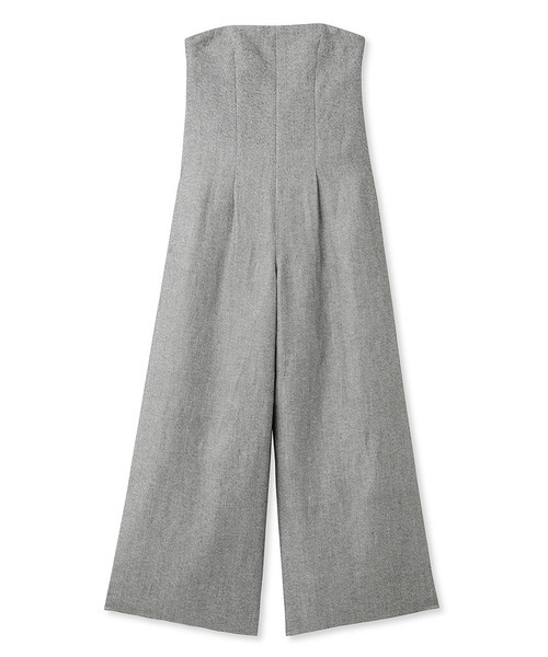 snidel スナイデル ベアオールインワン グレー サイズ0 SNIDEL（スナイデル）の「【WEB限定サイズあり】ベア