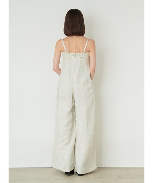 SNIDEL（スナイデル）の「リネンベアオールインワン（ワンピース