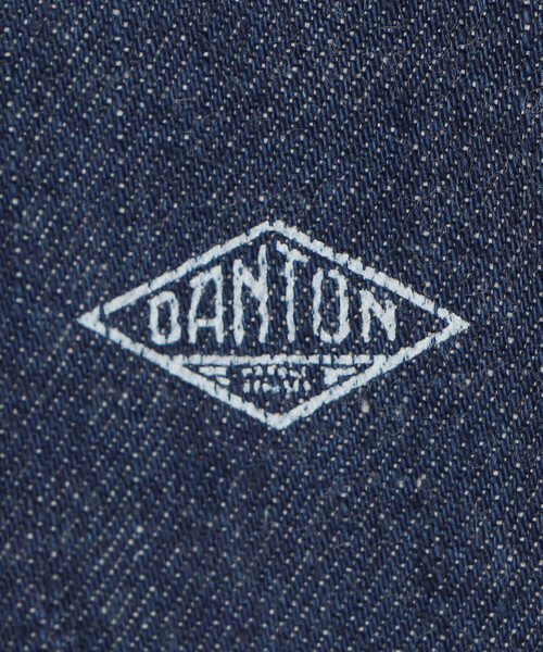DANTON（ダントン）の「DANTON | コットンデニム カラーレスショート