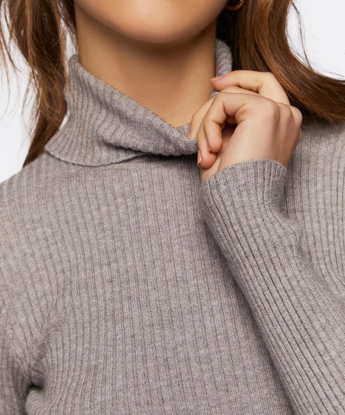 ENFÖLD エンフォルド　CASH TOUCH ハイネックバイカラーニット ENFOLD - ENFOLD◉ SILK＊COTTON PULLOVERの通販 by monkey's