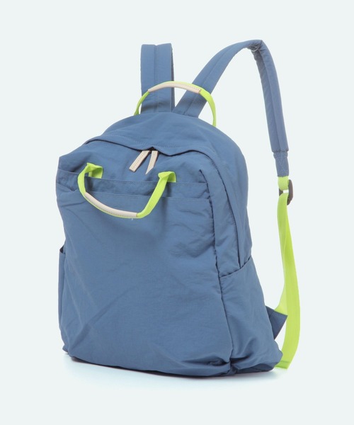 studio CLIP（スタディオクリップ）の「【daily CLIP】EARTHMADE 12ポケットリュック（バックパック/リュック・レディース・ブラック/ブラウン系その他/ブルー/その他1/ブラウン・FREE）」の5枚目の写真