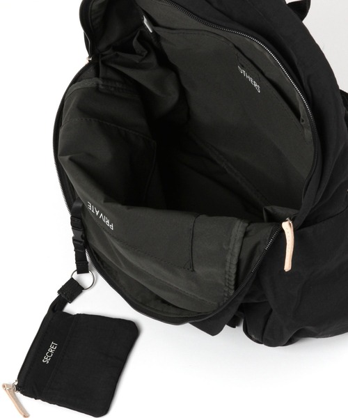 studio CLIP（スタディオクリップ）の「【daily CLIP】EARTHMADE 12ポケットリュック（バックパック/リュック・レディース・ブラック/ブラウン系その他/ブルー/その他1/ブラウン・FREE）」の14枚目の写真