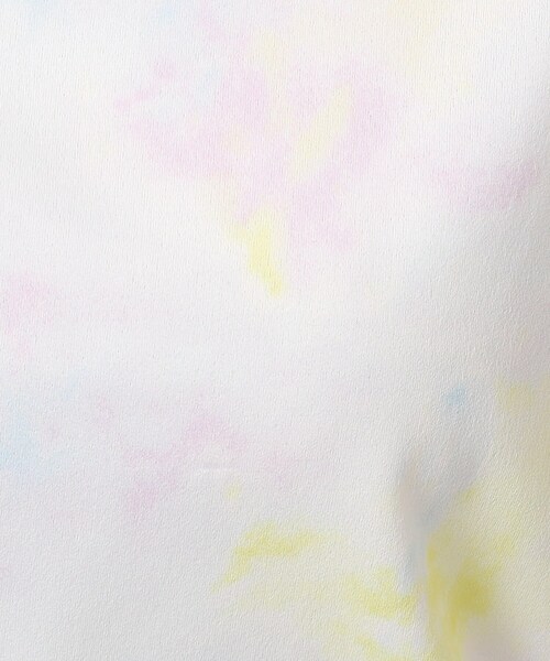 OPAQUE.CLIP（オペークドットクリップ）の「◆シアープリントメロウトップス【ストレッチ/洗濯機洗い可】（Tシャツ/カットソー・レディース・ライトイエロー系4/グレー系3・40/38）」の6枚目の写真